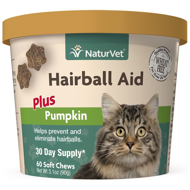 Soft Chew Hairball Plus Pumpkin 60CT