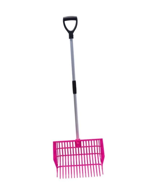 Square Basket Fork Pink