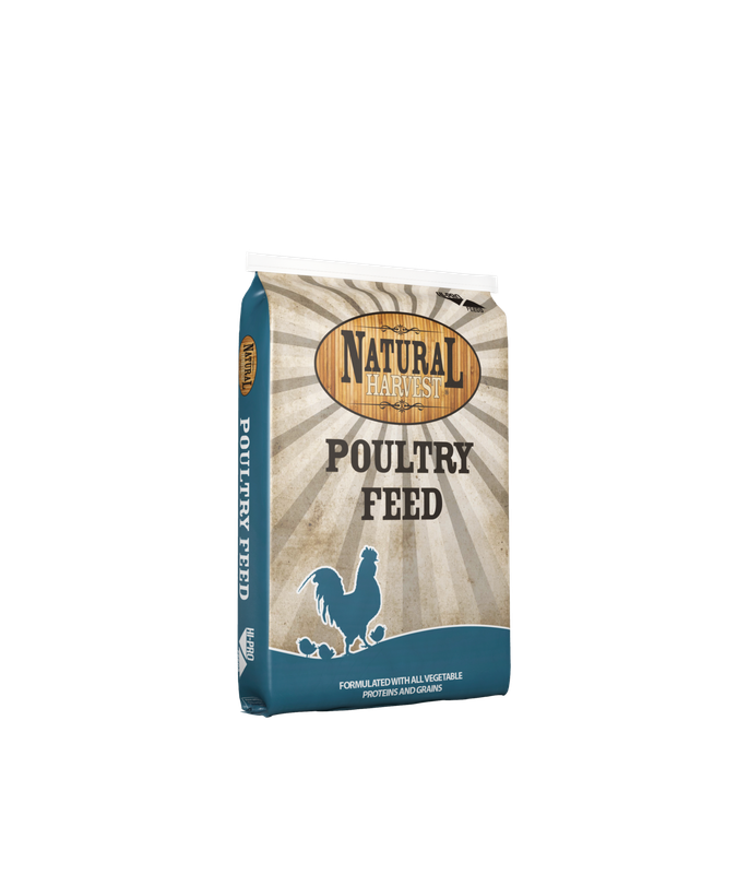 Natural Harvest Non-GMO 26% Turkey Starter Crumbles 20KG