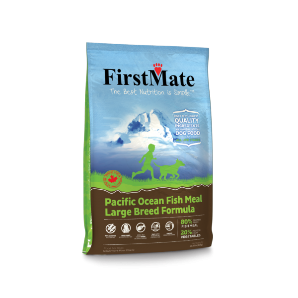 FirstMate LID GF Pacific Fish LgBr [DOG] 25LB