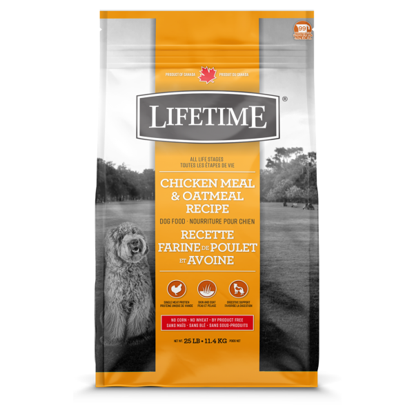 Lifetime Chicken &amp; Oatmeal [DOG] 11.4KG
