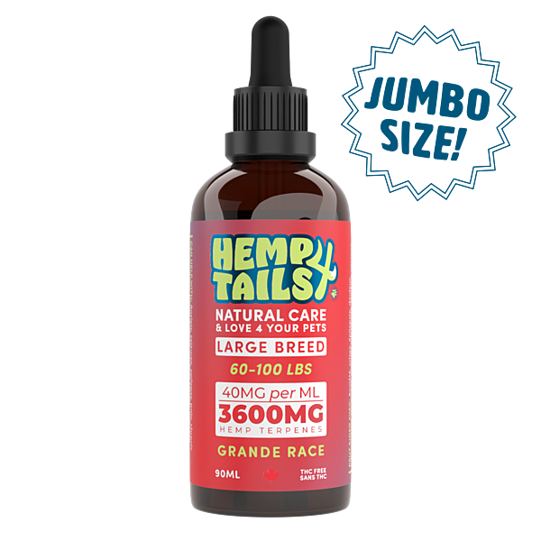 Hemp 4 Tails Large Breed 3600MG/90ML