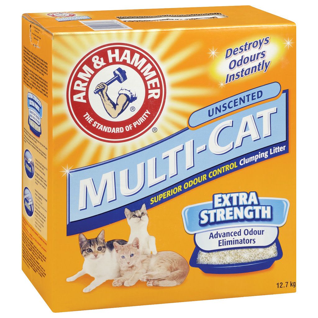 A&amp;H Multi-Cat Clumping Litter Unscented 12.7KG
