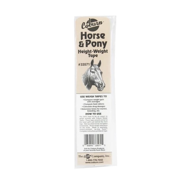 Coburn Horse/Pony Weight Tape