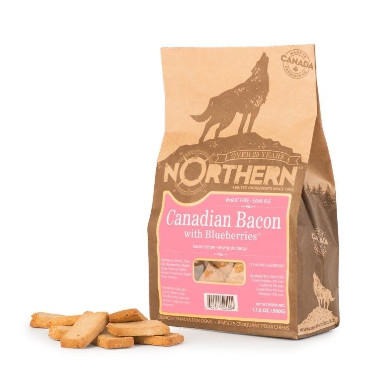 Northern Biscuits Wheat Free Canadian Bacon w/ Blueberries [DOG] 500G