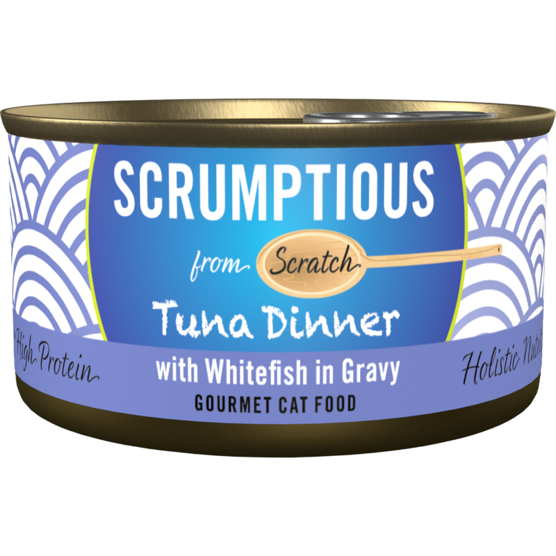 Scrumptious Red Meat Tuna &amp; Whitefish [CAT] 2.8OZ