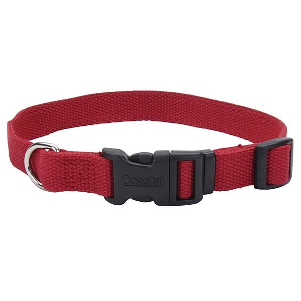 Soy Collar Cranberry 8-12&quot; x 5/8&quot;