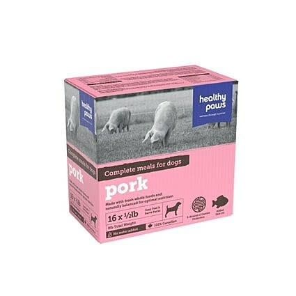 Healthy Paws Frozen - Complete Pork Dinner [DOG] 8LB