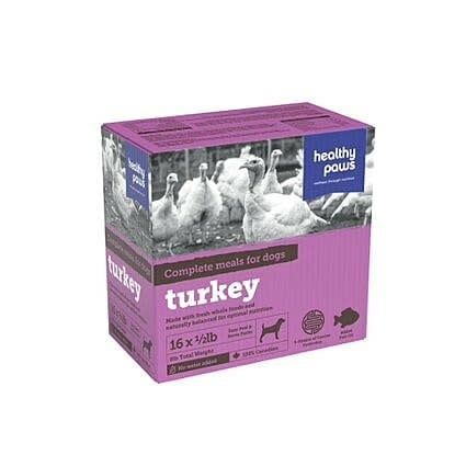 Healthy Paws Frozen - Complete Turkey Dinner [DOG] 8LB