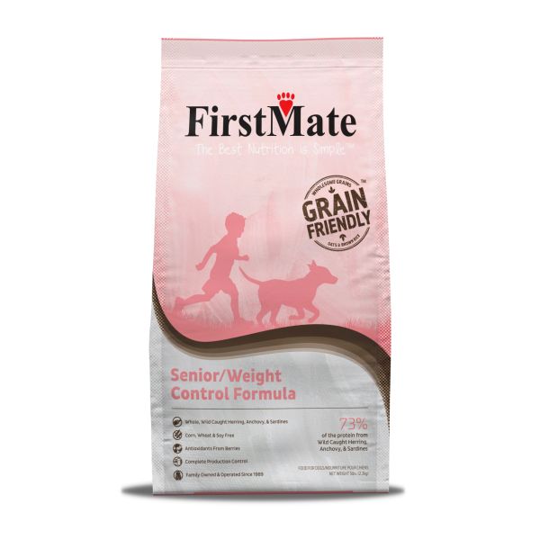 FirstMate Snr/Wght Cont Fish &amp; Oat [DOG] 5LB