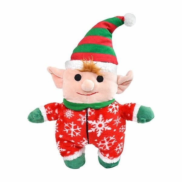 XMAS Elf Prickle Ball in Onesie 9"