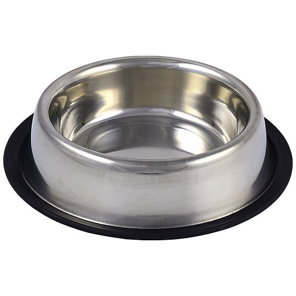 Non Skid Stainless Steel Bowl 16 OZ