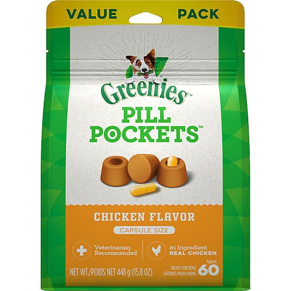 Greenies Pill Pockets Chicken [DOG] 15.8OZ / 60 CAPS