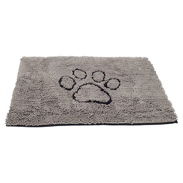 Dirty Dog Doormat Gray Medium 31&quot; x 20&quot;