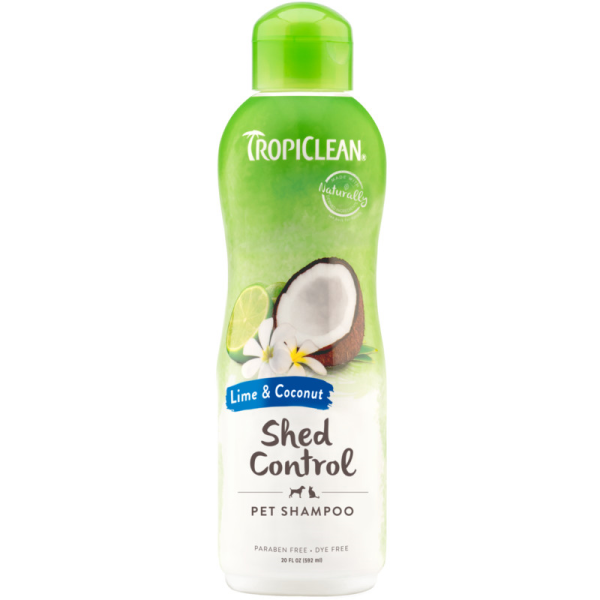 TropiClean Shed Control Shampoo Lime &amp; Coconut 20OZ