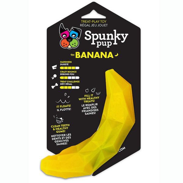 Spunky Pup Treat Holding Banana