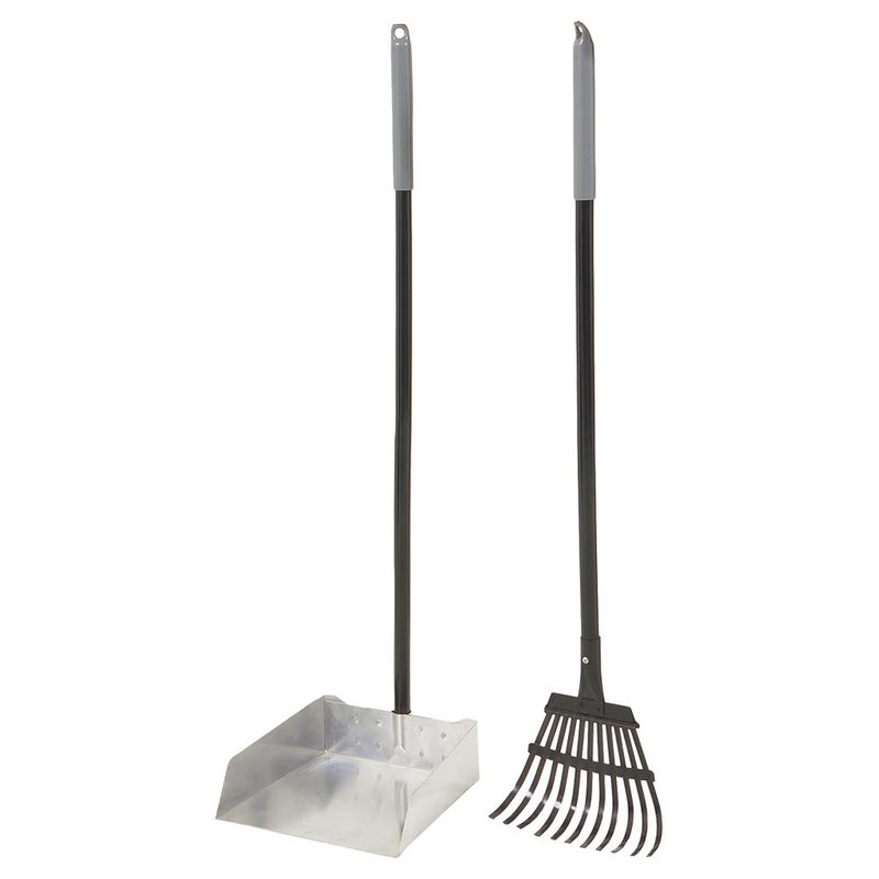 Clean Response Aluminum Rake &amp; Pan LG