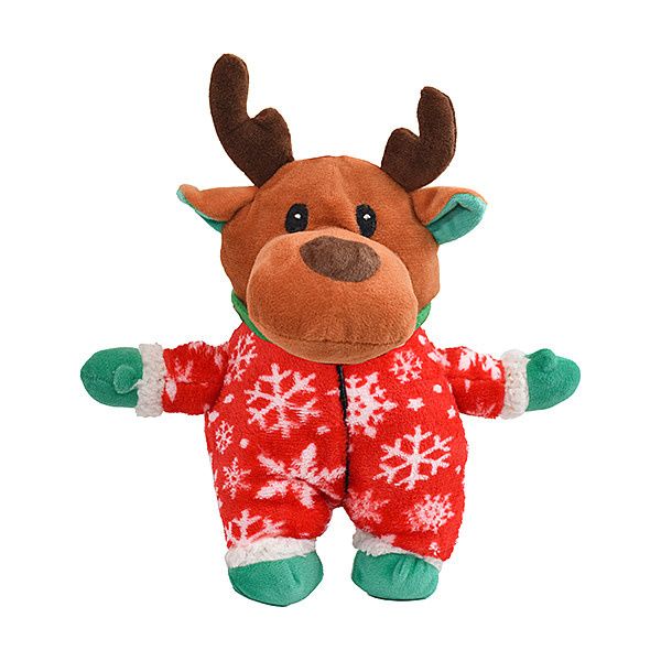 XMAS Reindeer Prickle Ball in Onesie 9&quot;