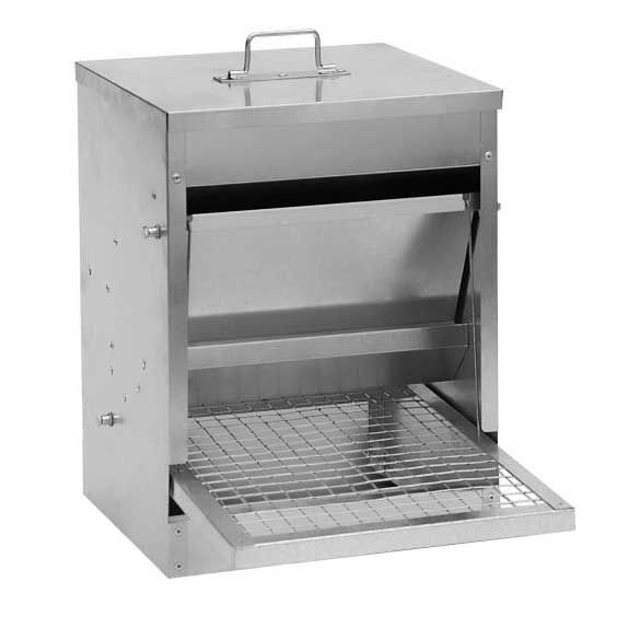 Galvanized Treadle Feeder 22LB