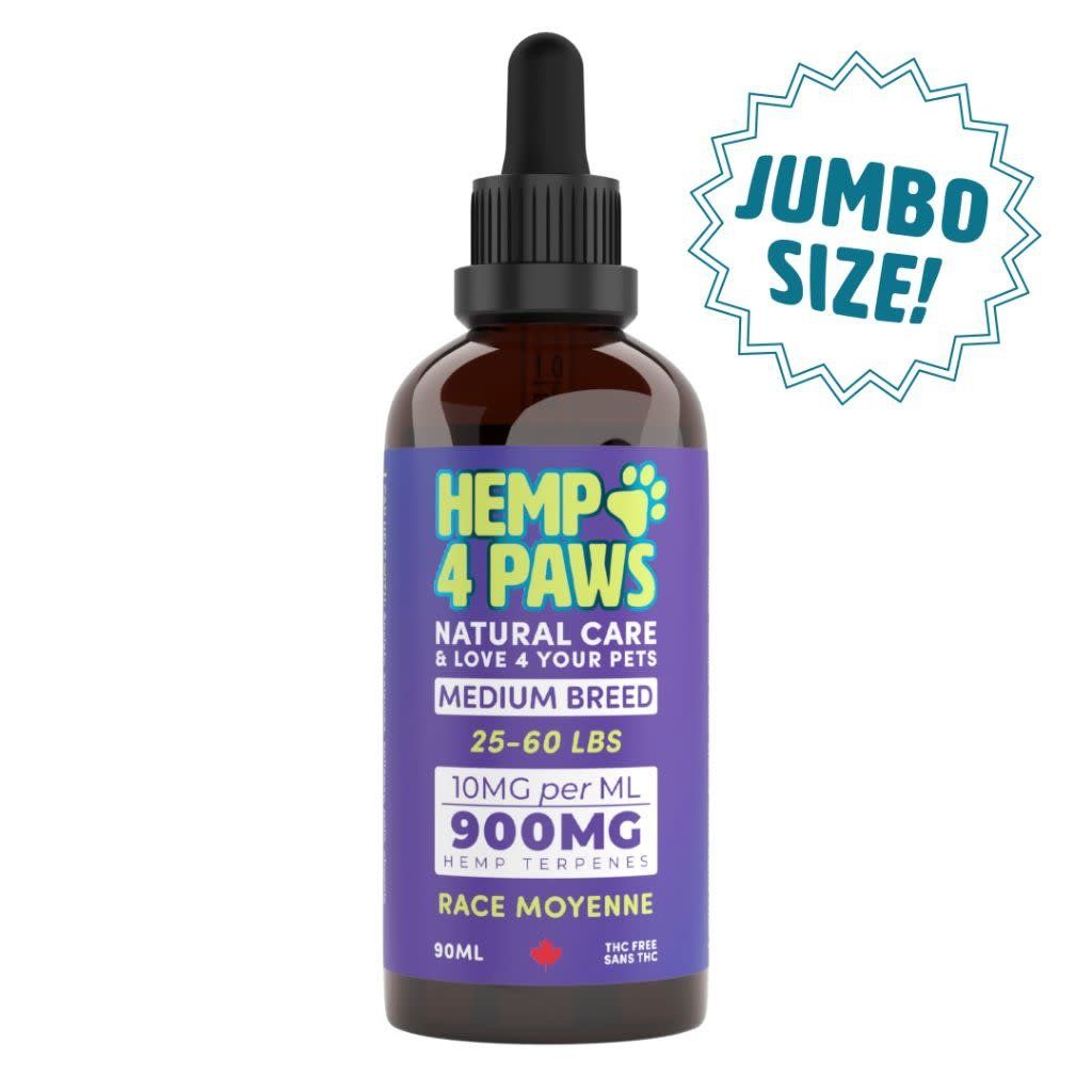 Hemp 4 Tails Medium Breed 1800MG/90ML