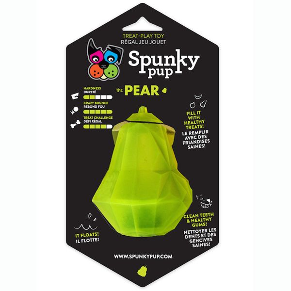 Spunky Pup Treat Holding Pear*