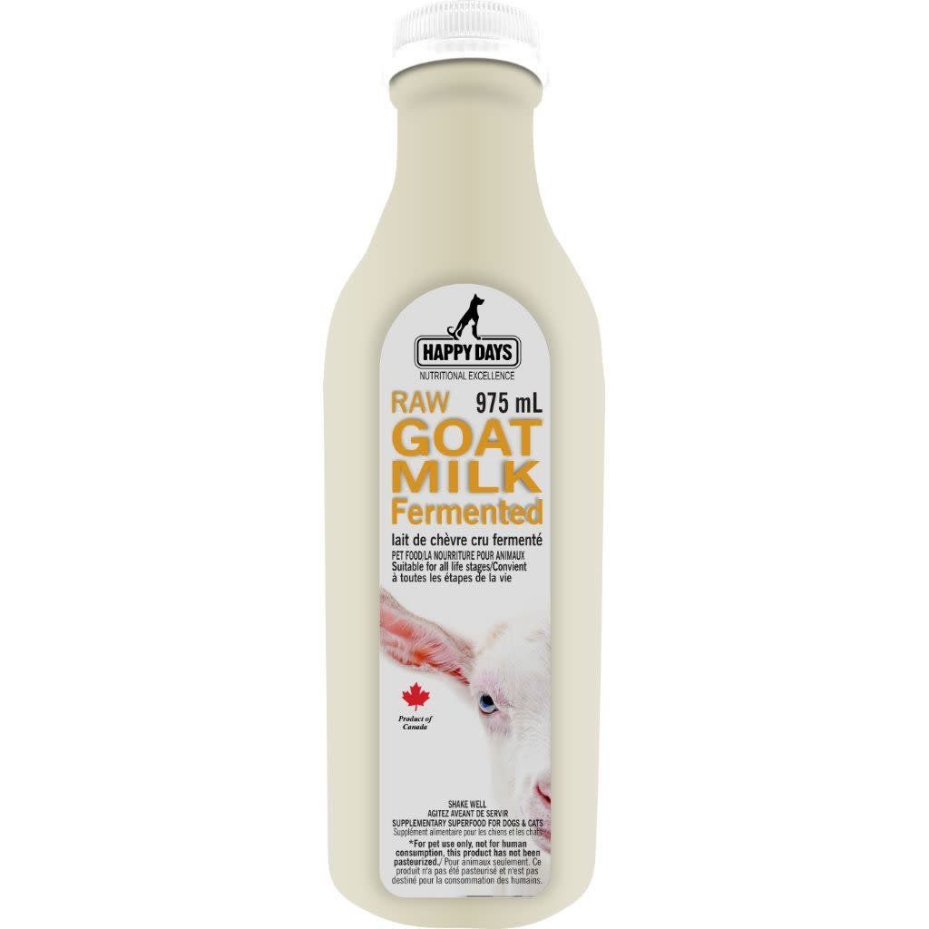 Happy Days Frozen - Raw Fermented Goat Milk 975mL