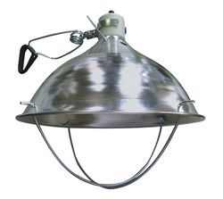 HLC-A Heat Lamp Brooder - Aluminum Shade 10.5” W/O Switch