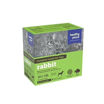 Healthy Paws Frozen - Complete Rabbit Dinner [DOG] 8LB