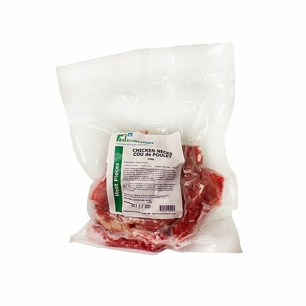 Healthy Paws Frozen - Chicken Necks 1LB