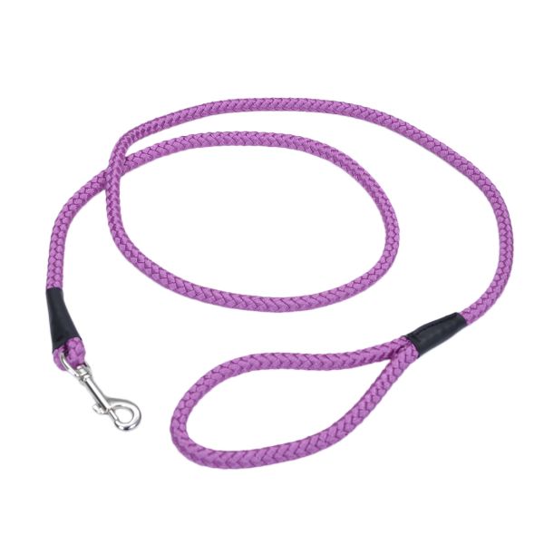 Coastal Rope Leash Orchid 1/2&quot; x 6&#39;