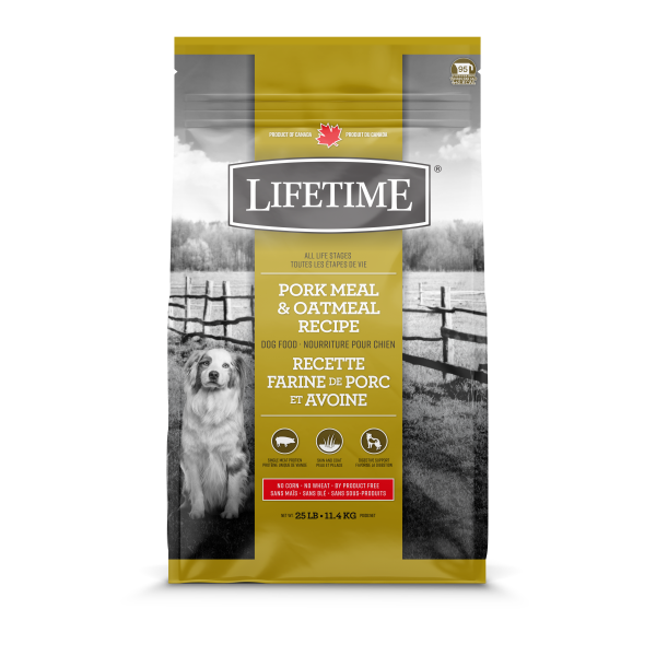 Lifetime Pork &amp; Oatmeal [DOG] 11.4KG