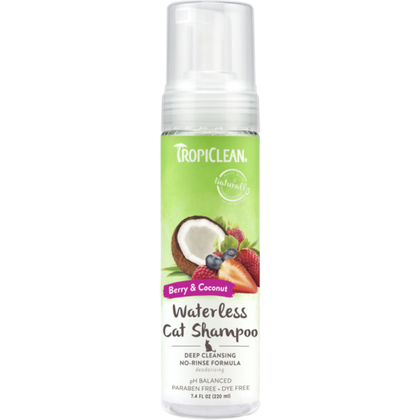 TropiClean Waterless Shampoo Deep Cleaning [CAT] 7.4OZ