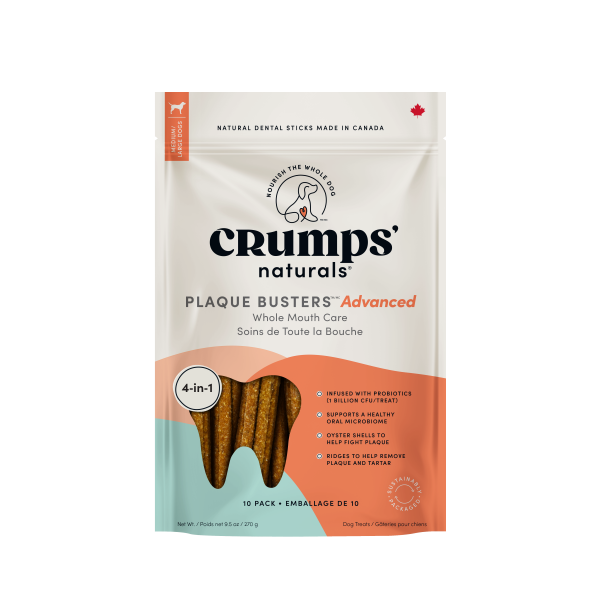 Crumps&#39; Naturals Plaque Busters Advanced [DOG] 270GM