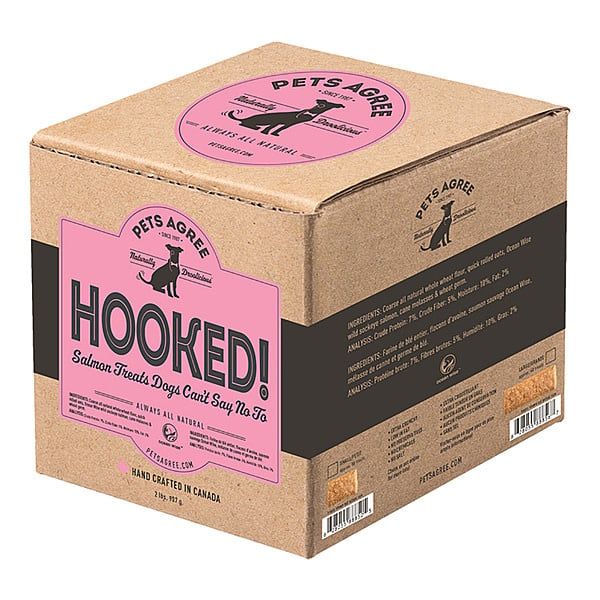 Hooked Bars Salmon Small 2LB