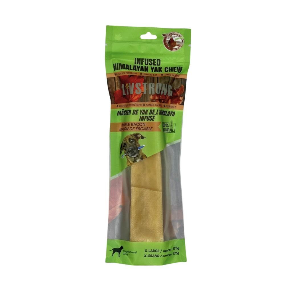 Livstrong Himalayan Yak Infused Maple Bacon XL 175GM