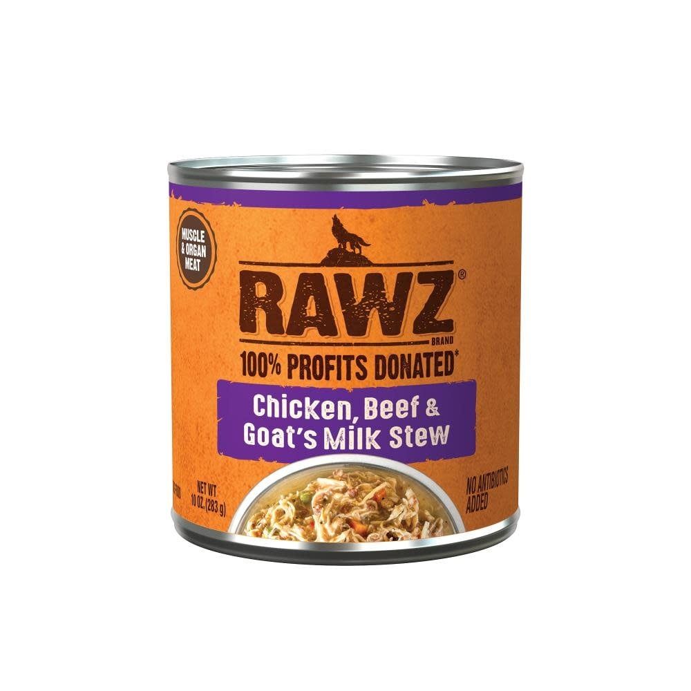 Rawz Chicken, Beef &amp; Goat’s Milk Stew [DOG] 10OZ~