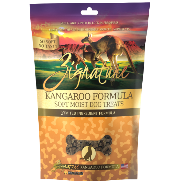 Zignature Soft Moist Treats Kangaroo [DOG] 113GM~