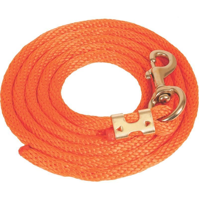 Poly Lead Rope 9' Orange