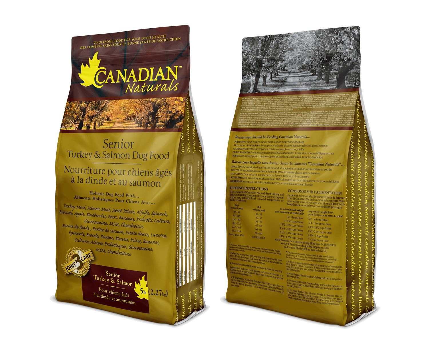 Canadian Naturals Turkey &amp; Salmon Senior [DOG] 30LB