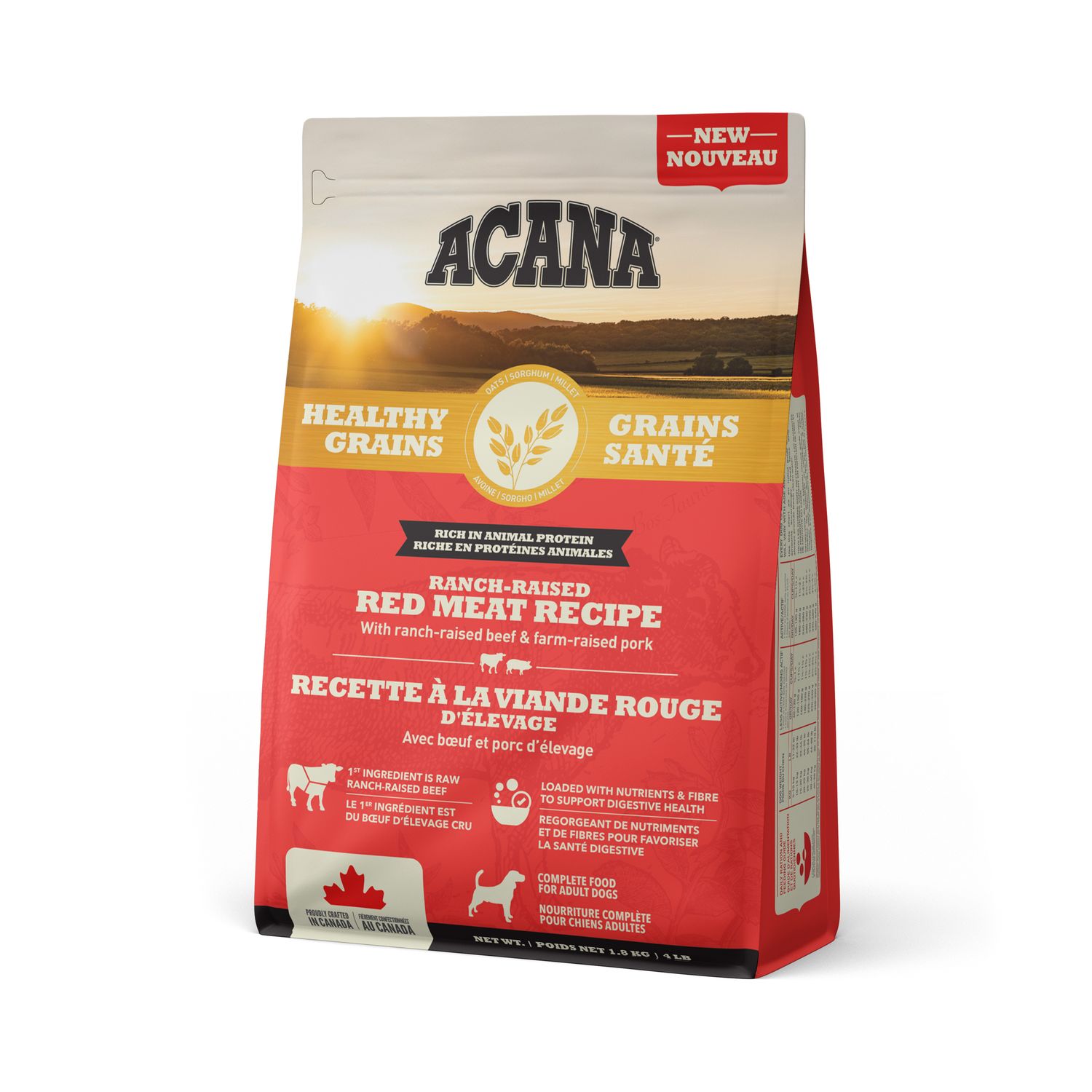 Acana Red Meat Healthy Grains [DOG] 1.8KG