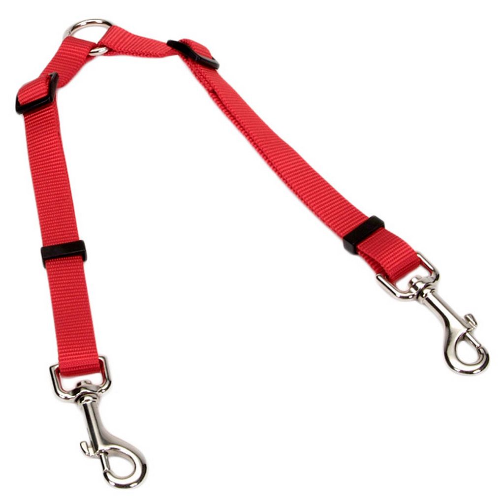 Adjustable Nylon Coupler  Red 5/8&quot; x 24-36&quot;