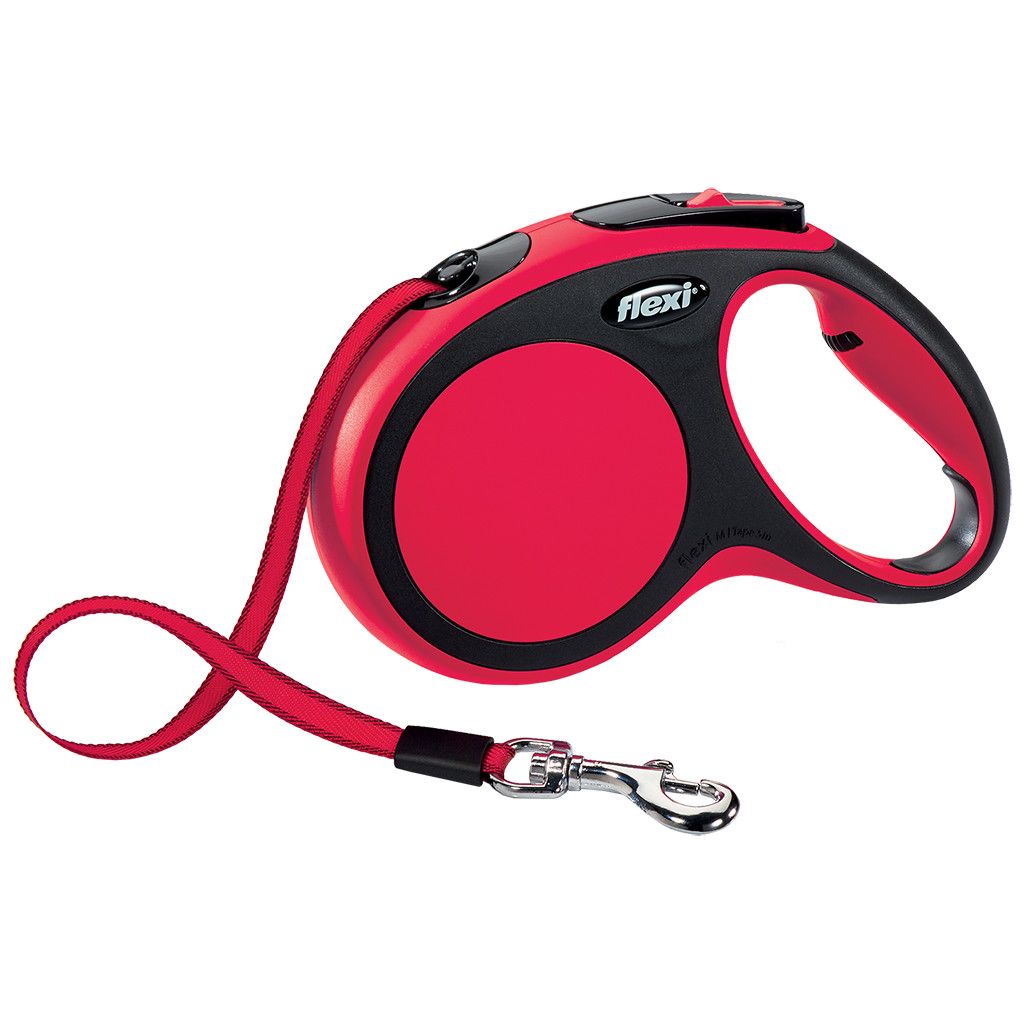 Comfort Tape Flexi Leash Red 5M S