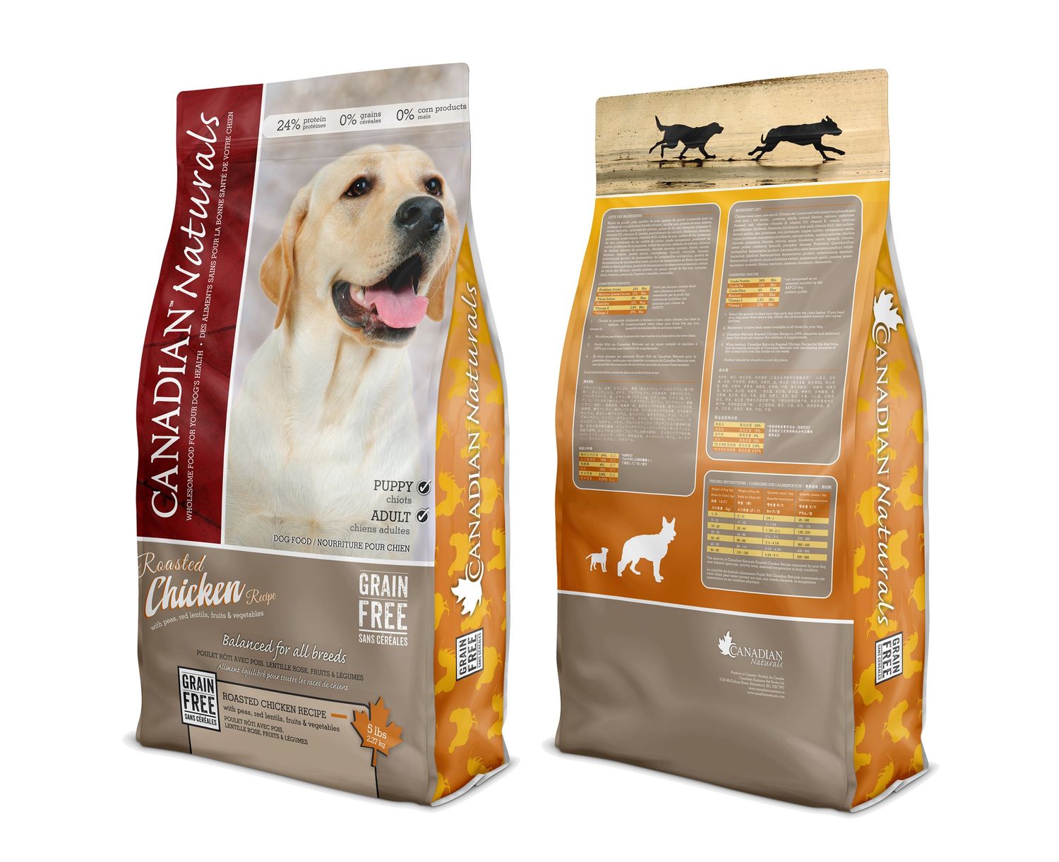 Canadian Naturals GF Roasted Chicken [DOG] 5LB