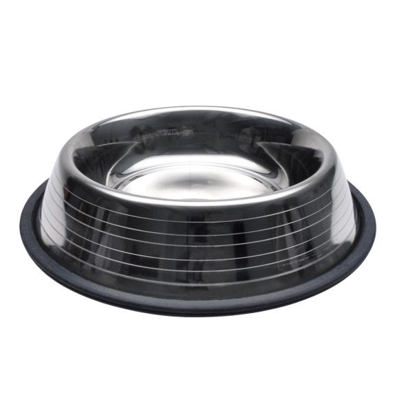 Coastal Non-Skid Stainless Steel Bowl w/ Ridges 1 Cup