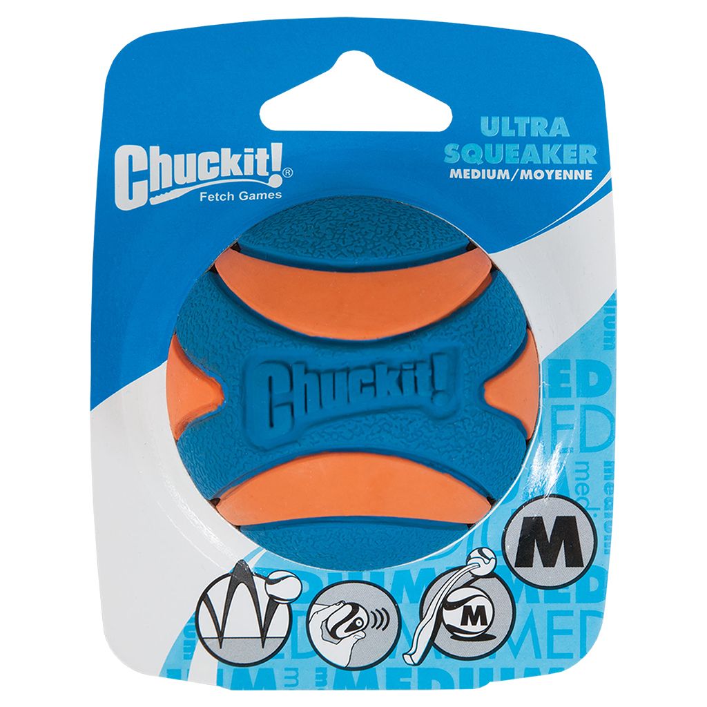 Chuckit! Ultra Squeaker Ball MED