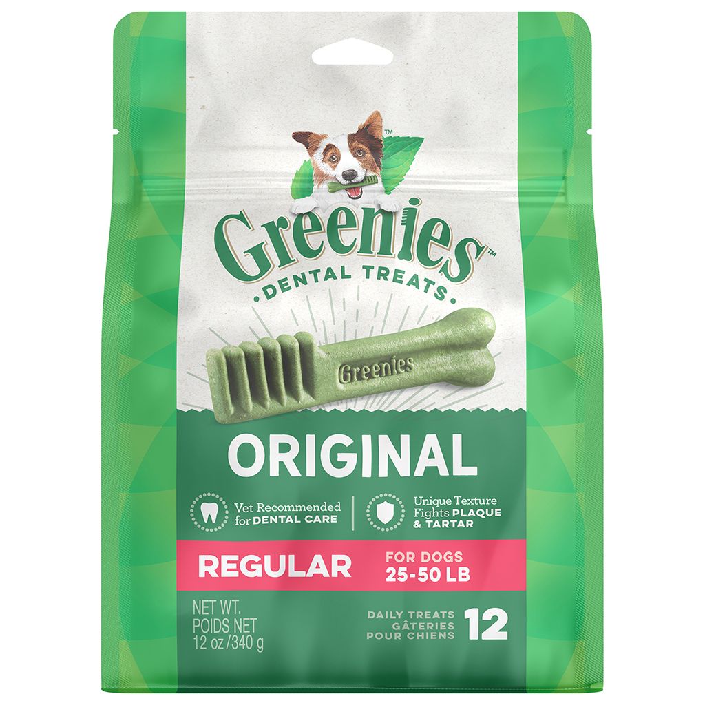 Greenies Original Dental Treats 12OZ Regular