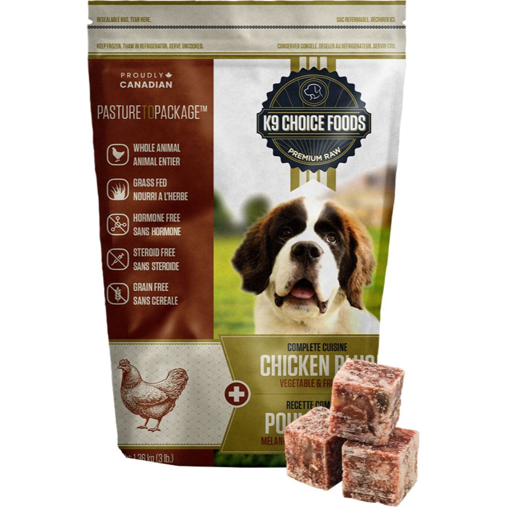 K9 Choice Frozen - Complete Cuisine Chicken Plus [DOG] 3LB
