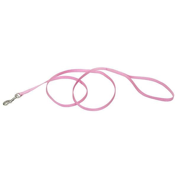 Nylon Lead Pink 6’ x 3/8”