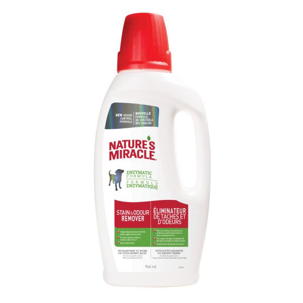 Nature’s Miracle Stain &amp; Odour Remover Pour-On [DOG]*~  946 mL