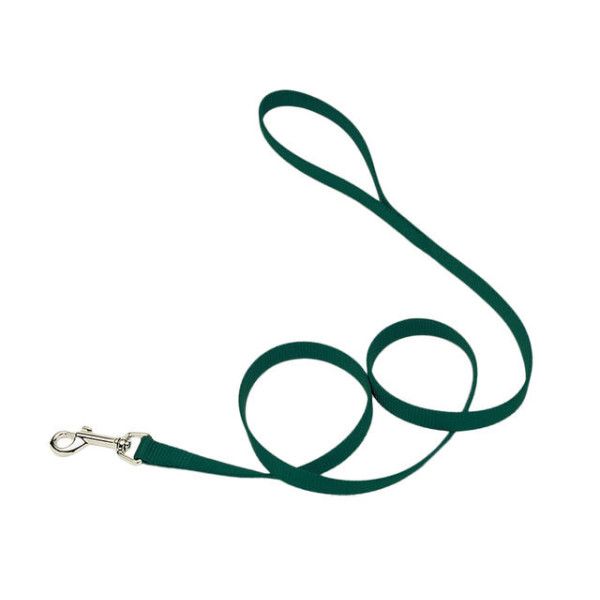 Nylon Lead Hunter Green 6' x 5/8"